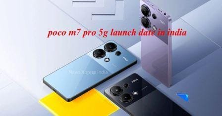 Poco M7 Pro 5g launch date in India