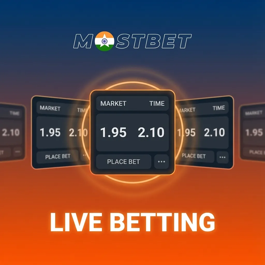Mostbet live betting interface on phone and laptop showing changing odds, scores, and stats for cricket, football, and tennis