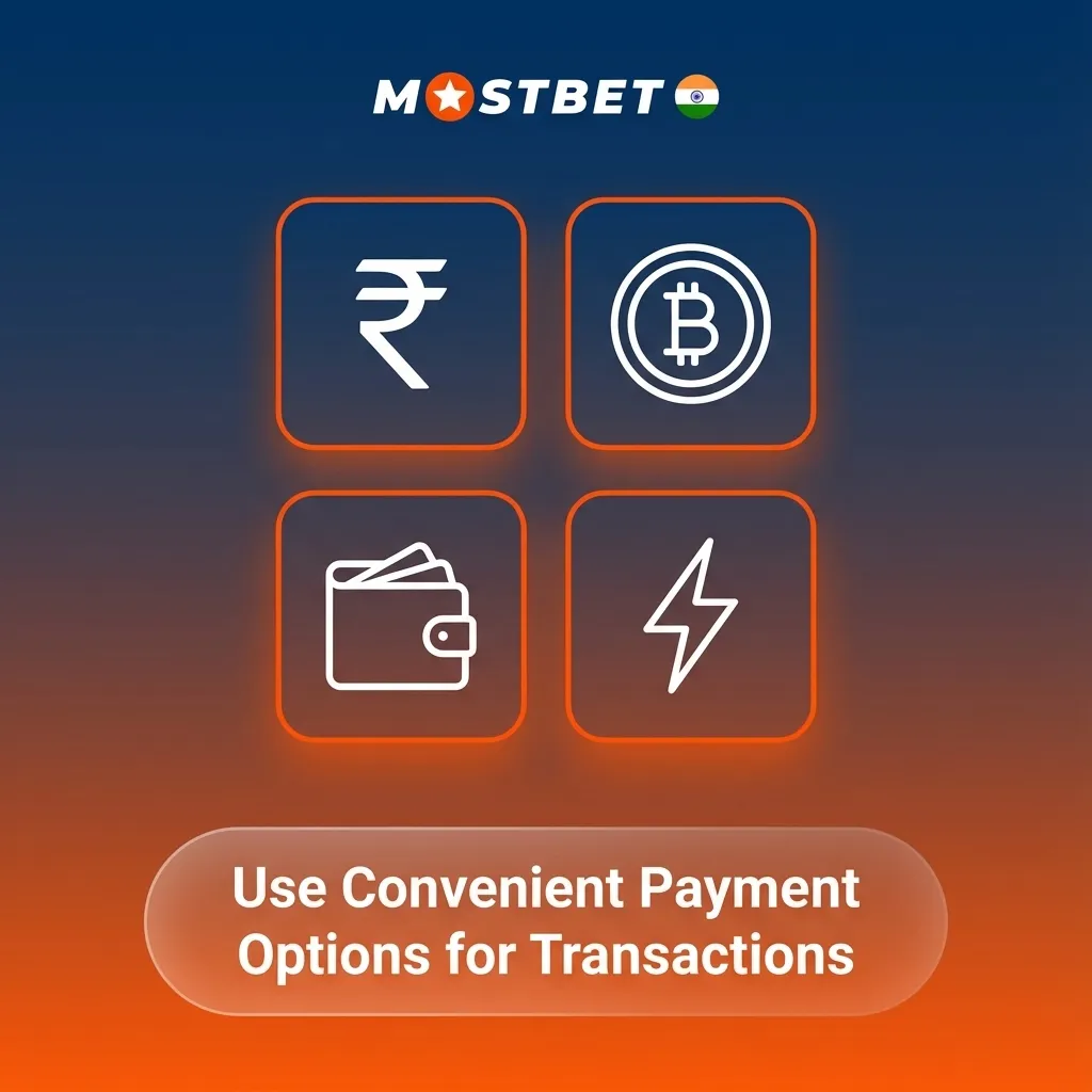 Mostbet cashier screen showing Indian payment apps (UPI, PhonePe, Google Pay, Paytm) with INR deposit and withdrawal limits