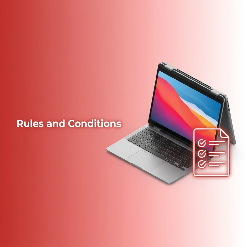 Text outlining platform Rules and Conditions for secure betting, including age limits, verification, and payment rules.
