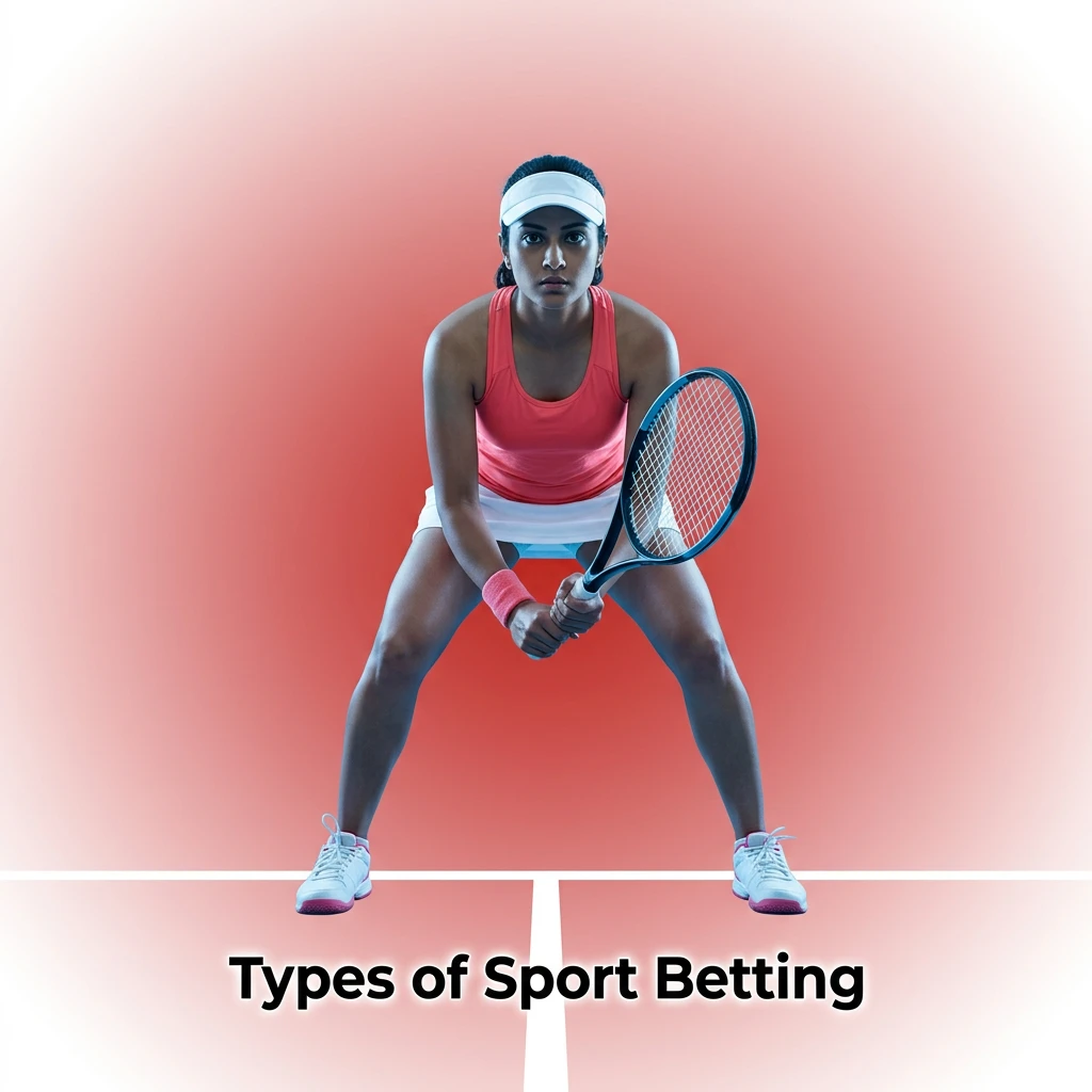 Illustration showing various types of sports betting, including cricket, football, and tennis markets.